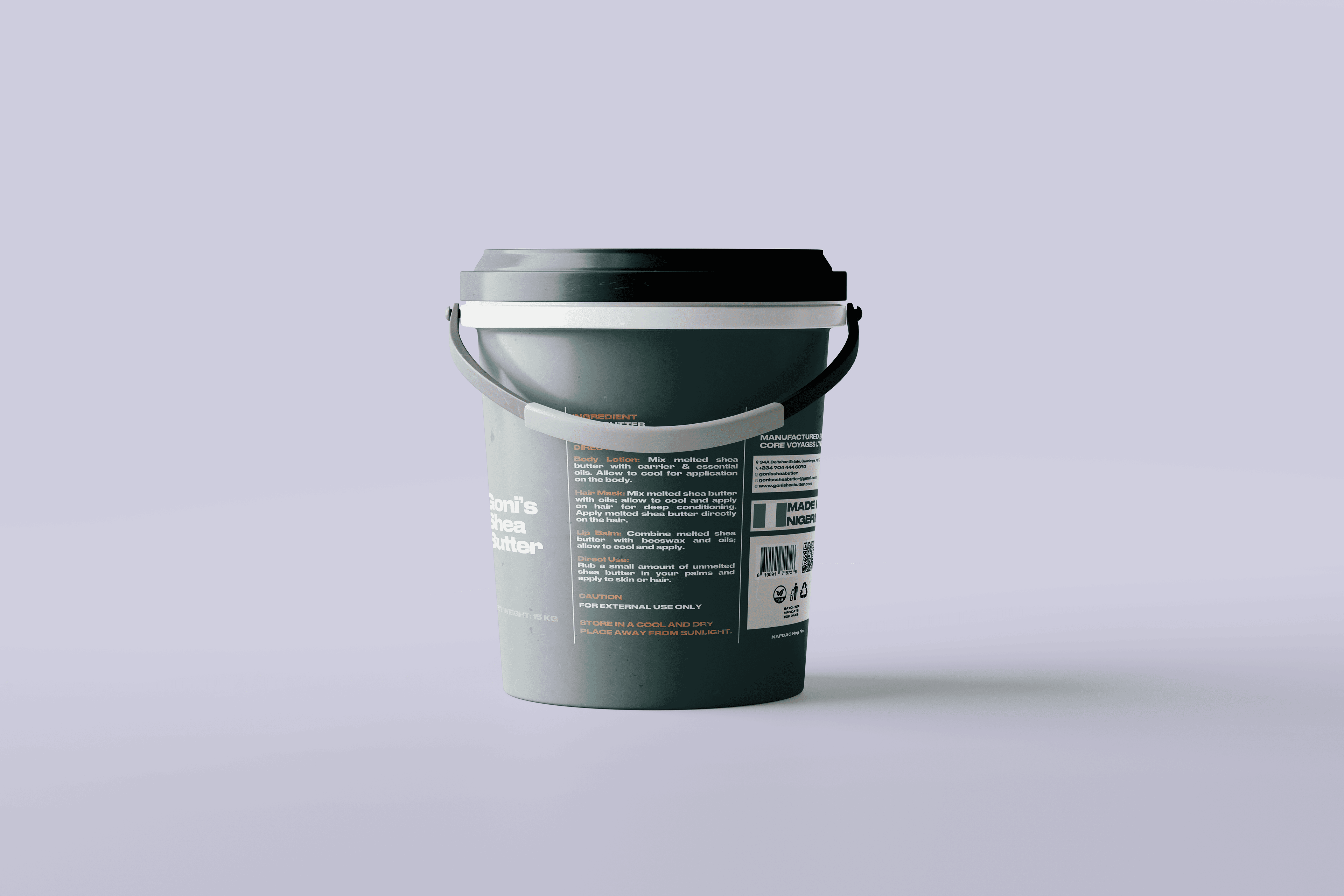 Goni Sheabutter Bucket